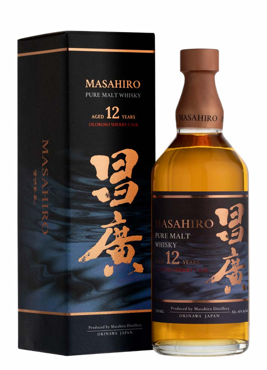 Masahiro Pure Malt Whisky 12 Years Old — Oloroso Sherry Cask