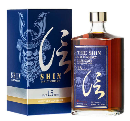 The SHIN 15YO Malt Whisky Mizunara Oak Finish